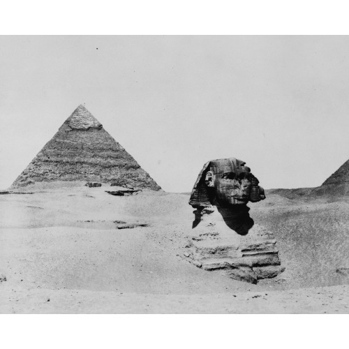 Djizeh (Necropole De Memphis) - Sphinx Et Pyramides, 1851