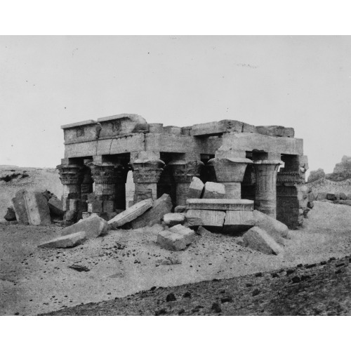 Kom-Ombou (Ombos) - Vue Generale Des Ruines, 1851